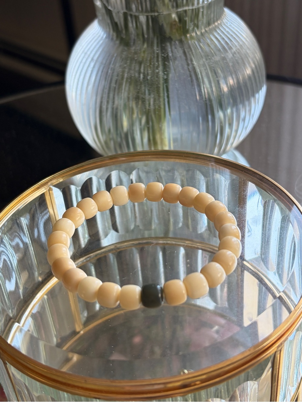 Bodhi Root Bead Bracelet Stretch Bracelet